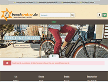 Tablet Screenshot of beachcruiser.de